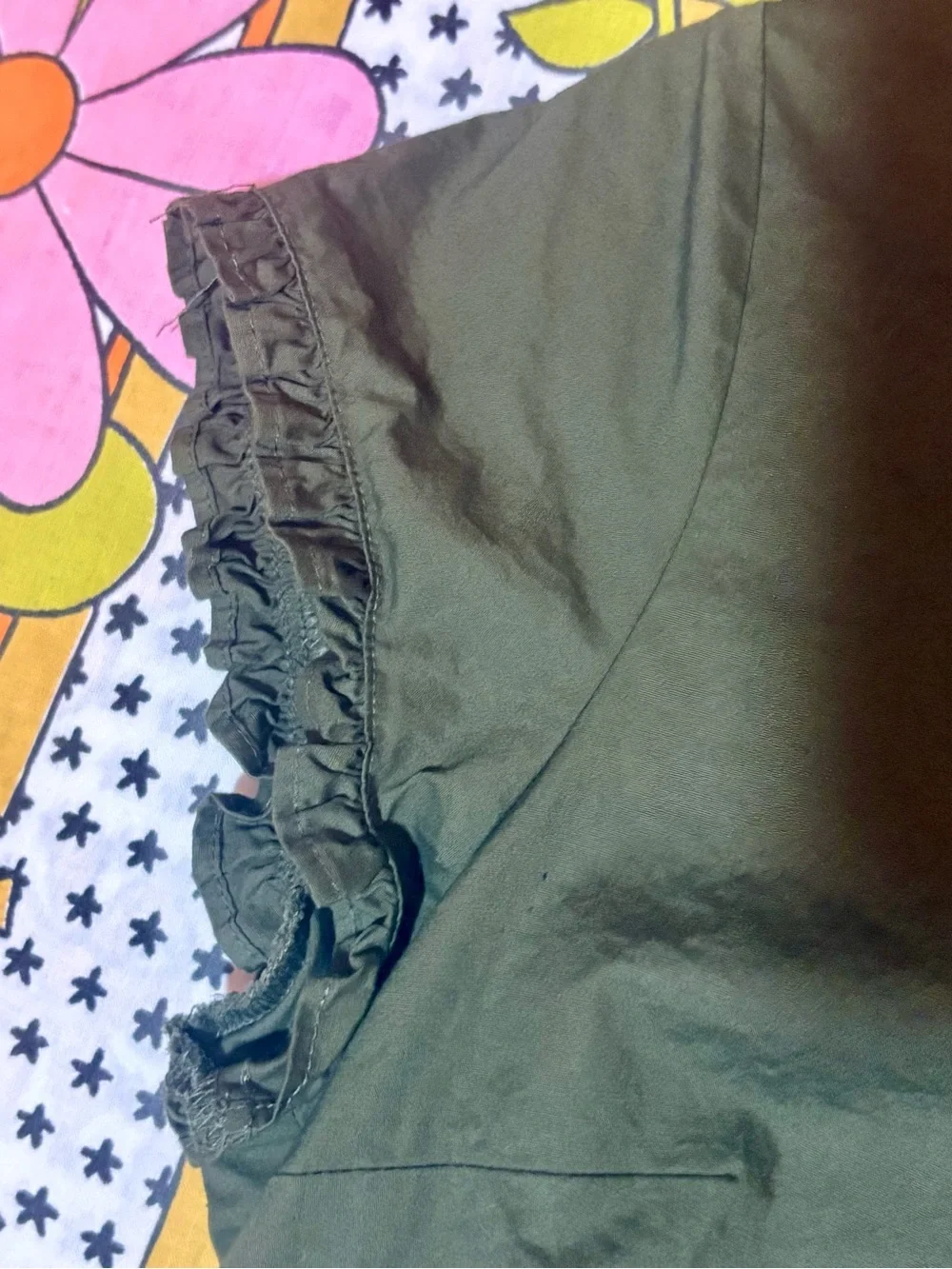 J. Crew Olive Green Blouse